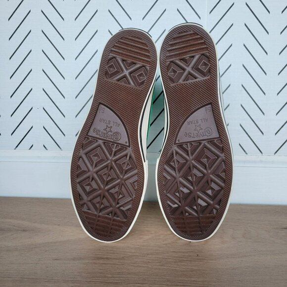 ⭐Converse Chuck Taylor All Star Hi Canvas 10 Womens Shoes Sneaker Green A08613F⭐ - Picture 6 of 13